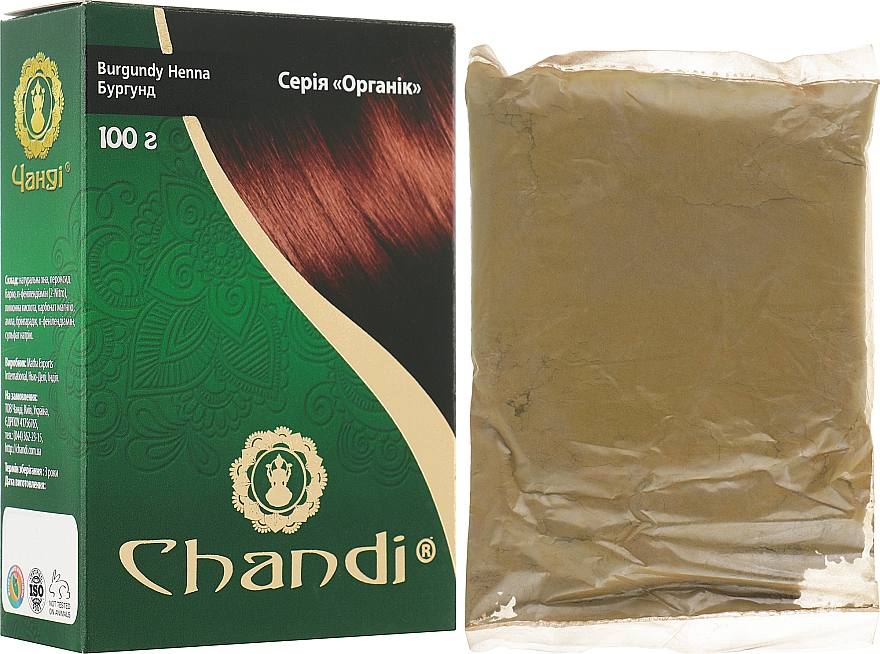 Краска для волос "Органик" - Chandi