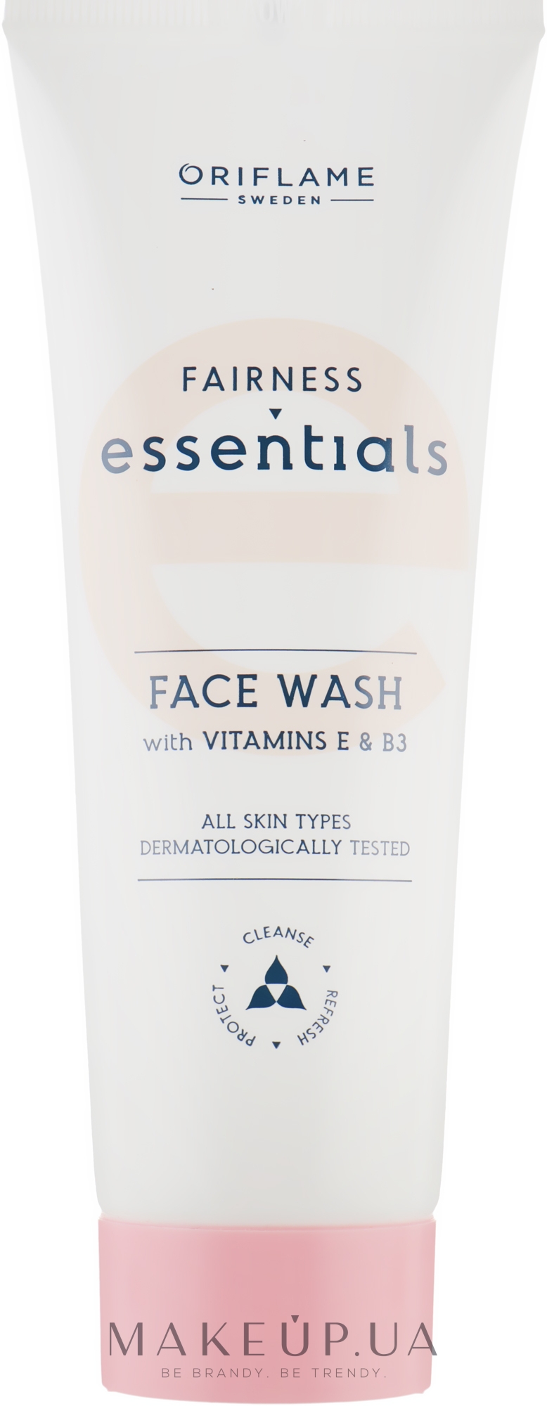 Очищувальний гель для обличчя - Oriflame Essentials Fairness Face Wash — фото 125ml
