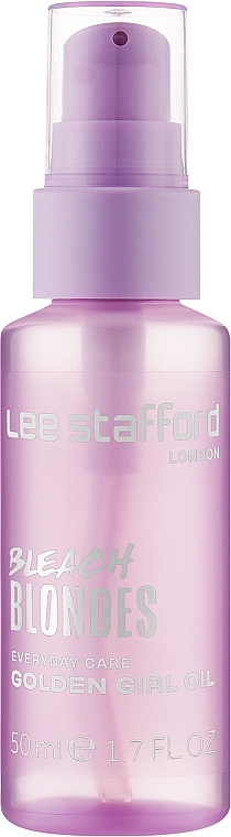 Олія для освітленого волосся - Lee Stafford Bleach Blondes Everyday Care Golden Girl Oil — фото N1