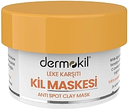 Глиняна маска для обличчя проти пігментних плям - Dermokil Anti Spot Clay Mask — фото N1