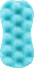 Парфумерія, косметика Губка для тіла масажна "Talia", синя - Sanel Talia
