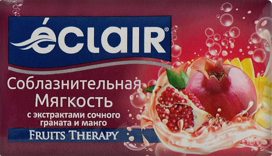 Мило туалетне "Спокуслива м'якість з екстрактом соковитого граната і манго" - Eclair Fruits Therapy