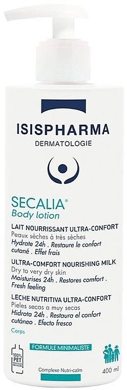 Живильне молочко для тіла - Isispharma Secalia Body Lotion Ultra-Comfort Nourishing Milk — фото N1