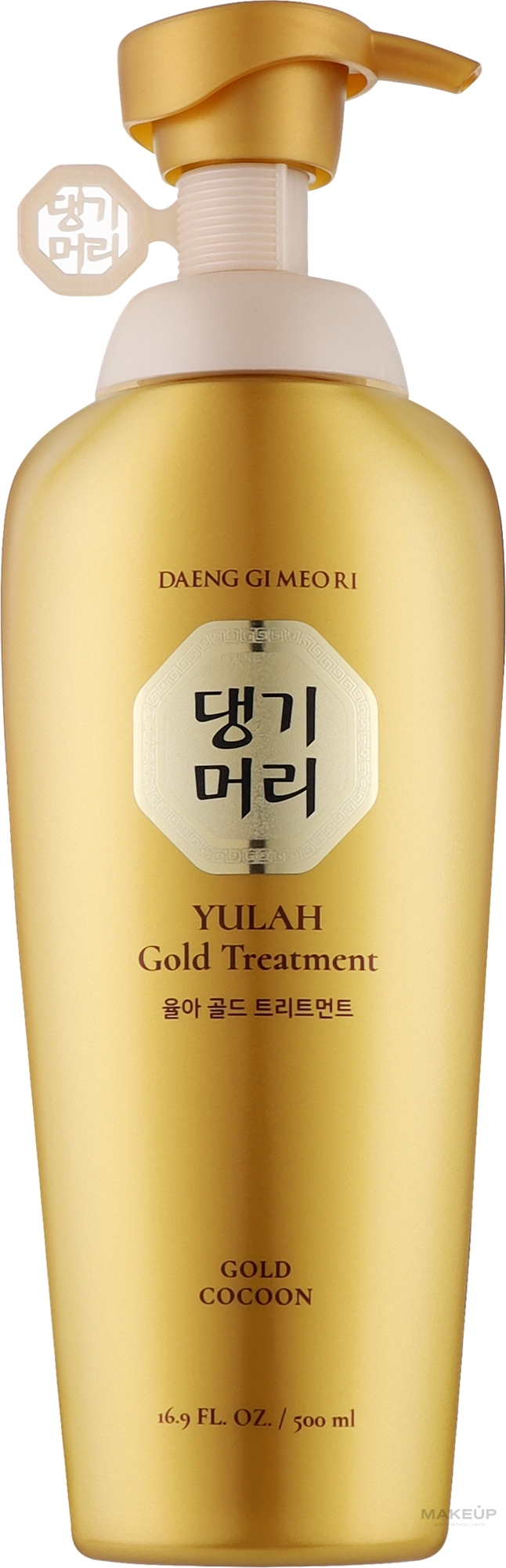 Зміцнюючий золотий кондиціонер - Daeng Gi Meo Ri Yulah Gold Treatment — фото 500ml