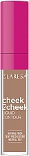 Рідкий бронзатор - Claresa Cheek2Cheek Liquid Contour — фото N1