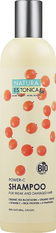 Шампунь для волос "Сила витамина С" - Natura Estonica — фото N3