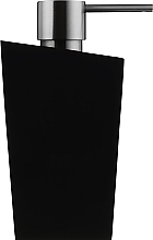 Дозатор для жидкого мыла "Yoshi", полирезин, 350 мл, черный - Spirella — фото N1