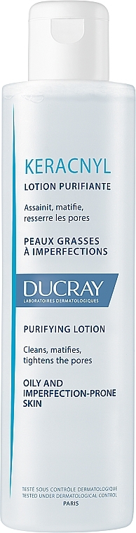 Очищувальний лосьйон - Ducray Keracnyl Purifying Lotion — фото N1