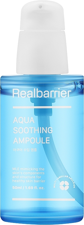 Гіалуронова сироватка для обличчя - Real Barrier Aqua Soothing Ampoule — фото N1