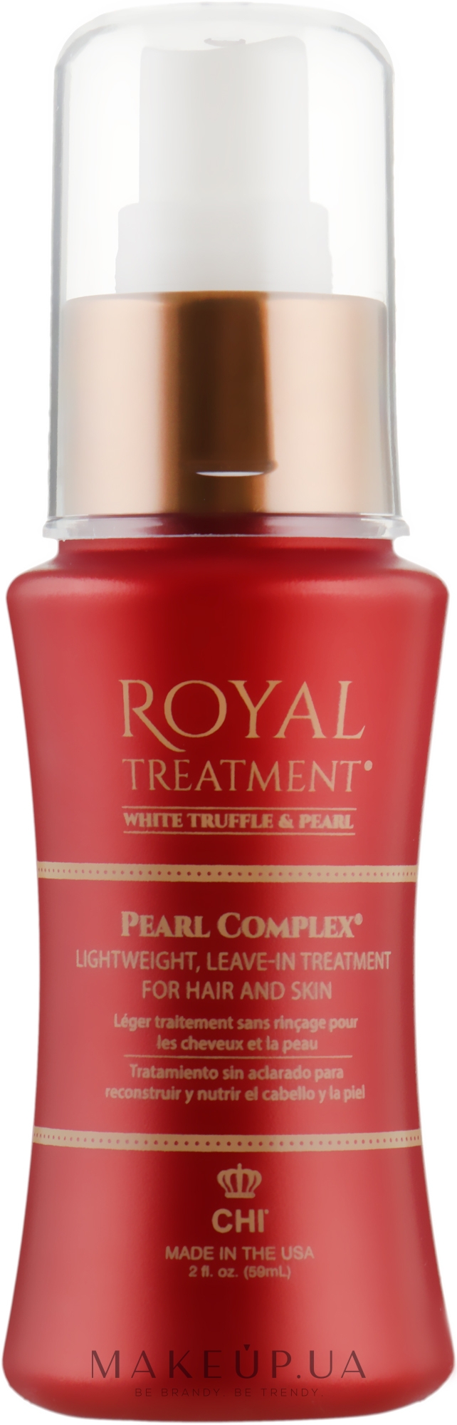 Средство для ухода за волосами и кожей головы - CHI Farouk Royal Treatment by CHI Pearl Complex — фото 59ml