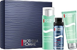 Духи, Парфюмерия, косметика Набор - Biotherm Aquapower Gift Set (f/gel/75ml + sh/foam/50ml + sh/gel/75ml)