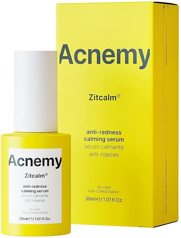 Успокаивающая сыворотка против покраснений - Acnemy Zitcalm Anti-Redness Calming Serum — фото N2