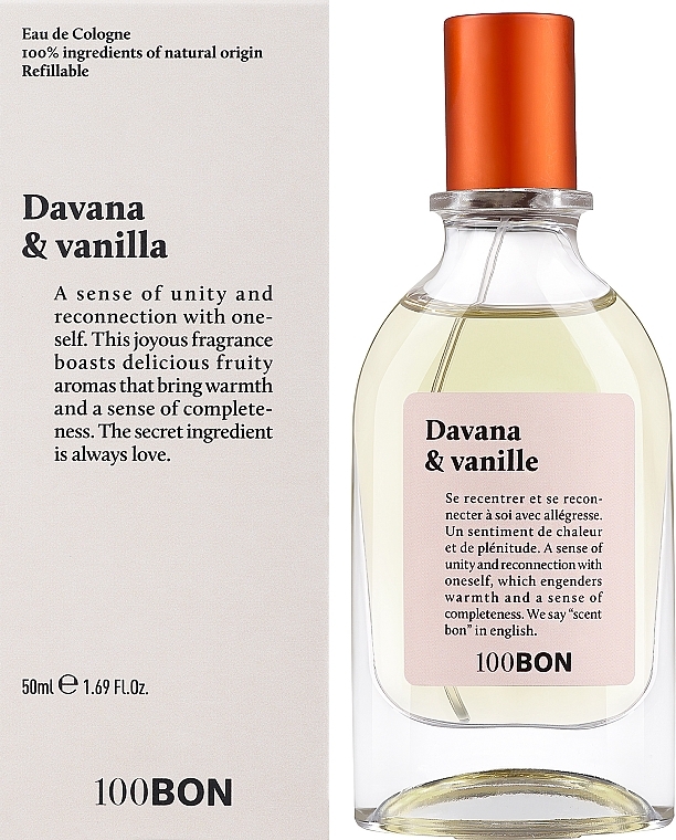 100BON Davana & Vanille Bourbon - Парфюмированная вода — фото N2