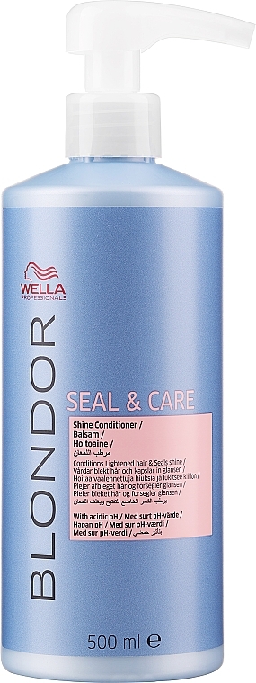 Стабілізатор кольору і блиску - Wella Professionals BLONDOR Blonde Seal & Care