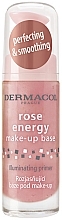 Парфумерія, косметика База під макіяж - Dermacol Rose Energy Make-Up Base