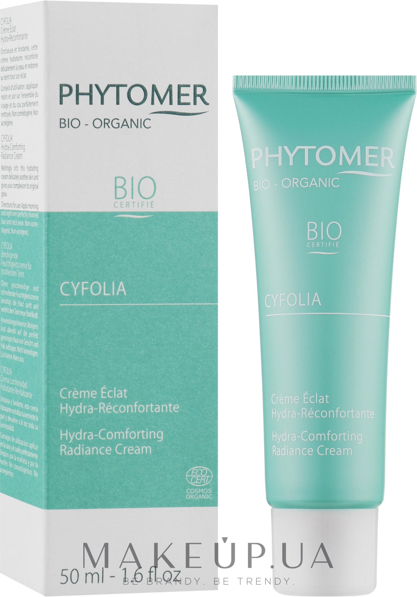 Увлажняющий крем для лица - Phytomer Cyfolia Hydra-Comforting Radiance Cream — фото 50ml