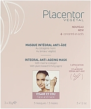 Антивікова маска для обличчя - Placentor Vegetal Integral Anti-Ageing Mask — фото N2