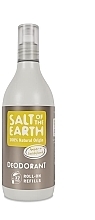 Парфумерія, косметика Натуральний кульковий дезодорант - Salt of the Earth Amber & Sandalwood Natural Roll-On Deo Refill