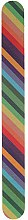Пилочка для ногтей, 2056, 17.8 см, радуга - Donegal — фото N1