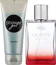 La Rive Red Line - Набор (edt/90ml + sh/gel/100ml) — фото N2