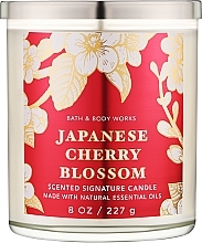 Парфумерія, косметика Аромасвічка - Bath and Body Works Japanese Cherry Blossom Candle