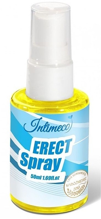Интимная жидкость, улучшающая потенцию - Intimeco Erect Spray  — фото N1