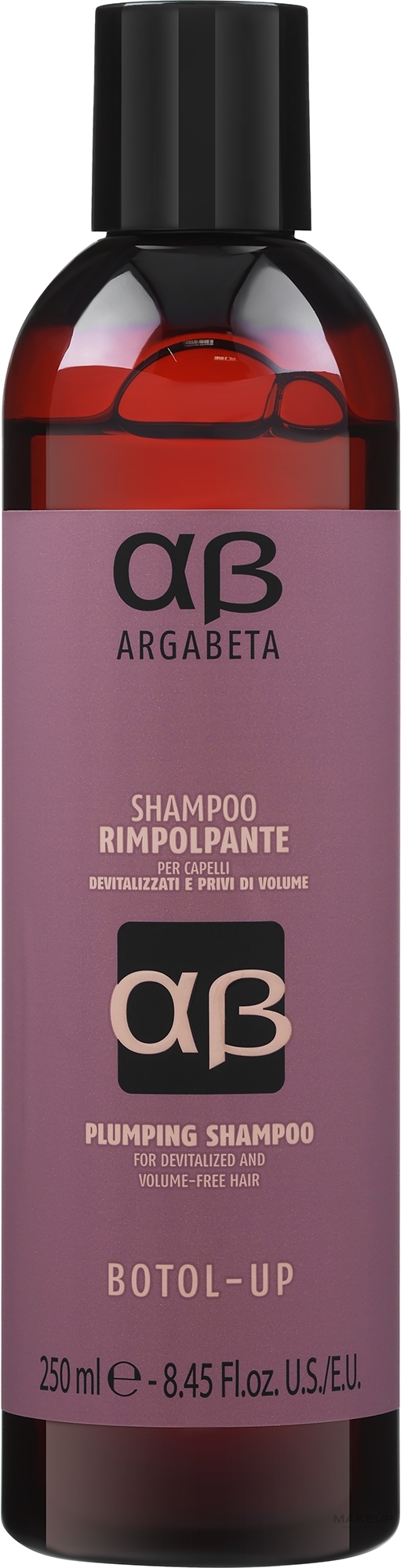 Шампунь реконструктор для тонких волос - Dikson Argabeta Botol Up Shampoo — фото 250ml