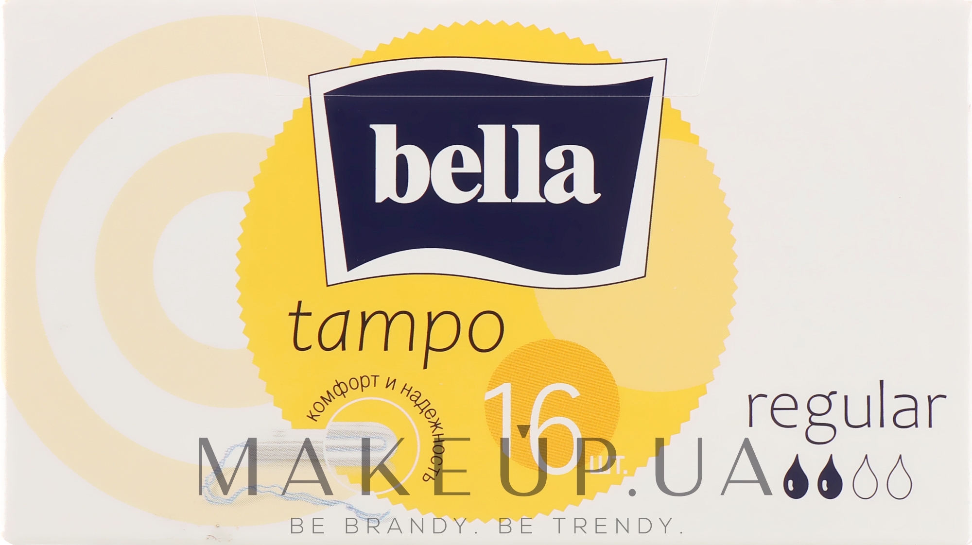 Тампони, 16 шт. - Bella Premium Comfort Regular Tampo — фото 16шт