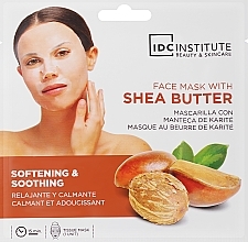 Маска для лица с маслом ши - IDC Institute Face Mask  — фото N1