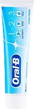 Зубна паста - Oral B 1-2-3 Salt Power White Toothpaste — фото N1