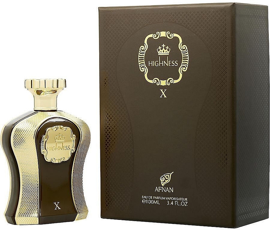 Afnan Perfumes Highness X Brown - Парфумована вода — фото N1