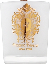 Парфумерія, косметика Tiziana Terenzi White Fire Scented Candle White Glass - Ароматична свічка