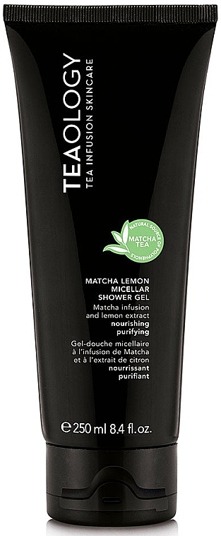 Очищающий мицеллярный гель для тела и волос - Teaology Matcha Lemon Micellar Shower Gel — фото N1