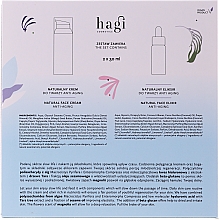 Набір - Hagi Natural Face Care Anti-aging Set (cr/30ml + elixir/30ml) — фото N2