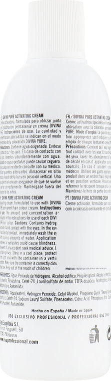 Крем-оксидант - Eva Professional Divina Pure Activating Cream 8vº/2,4% — фото N3