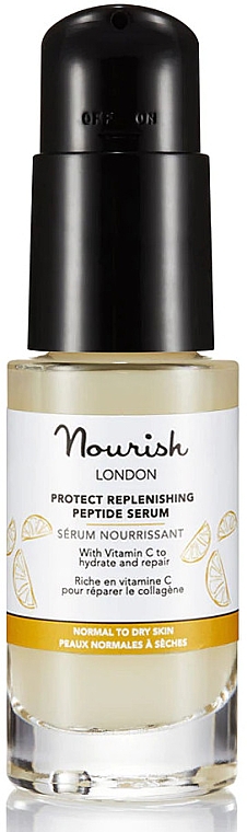 Восстанавливающая пептидная сыворотка - Nourish London Protect Replenishing Peptide Serum — фото N1