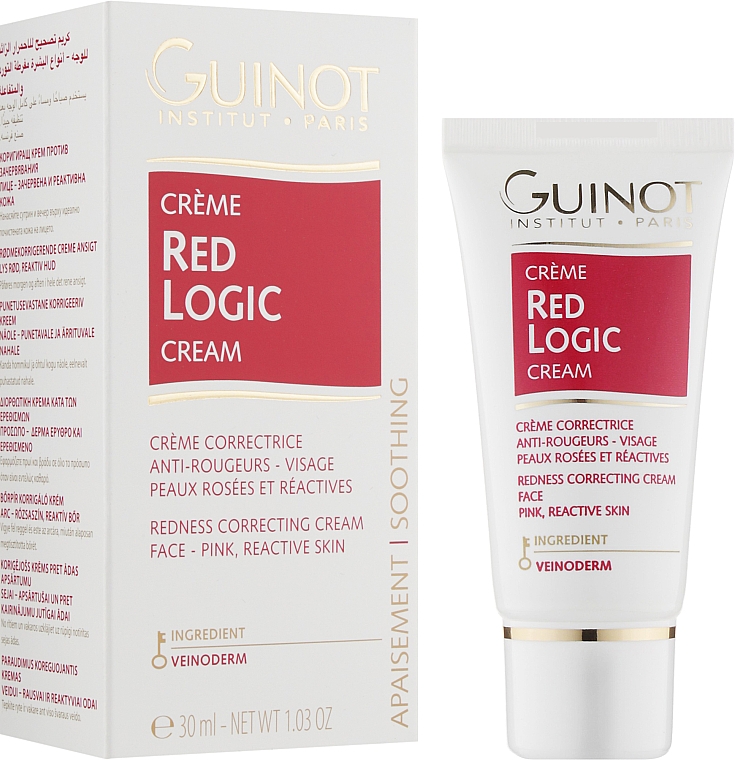 Крем для зміцнення судин - Guinot Red Logic Face Cream — фото N2