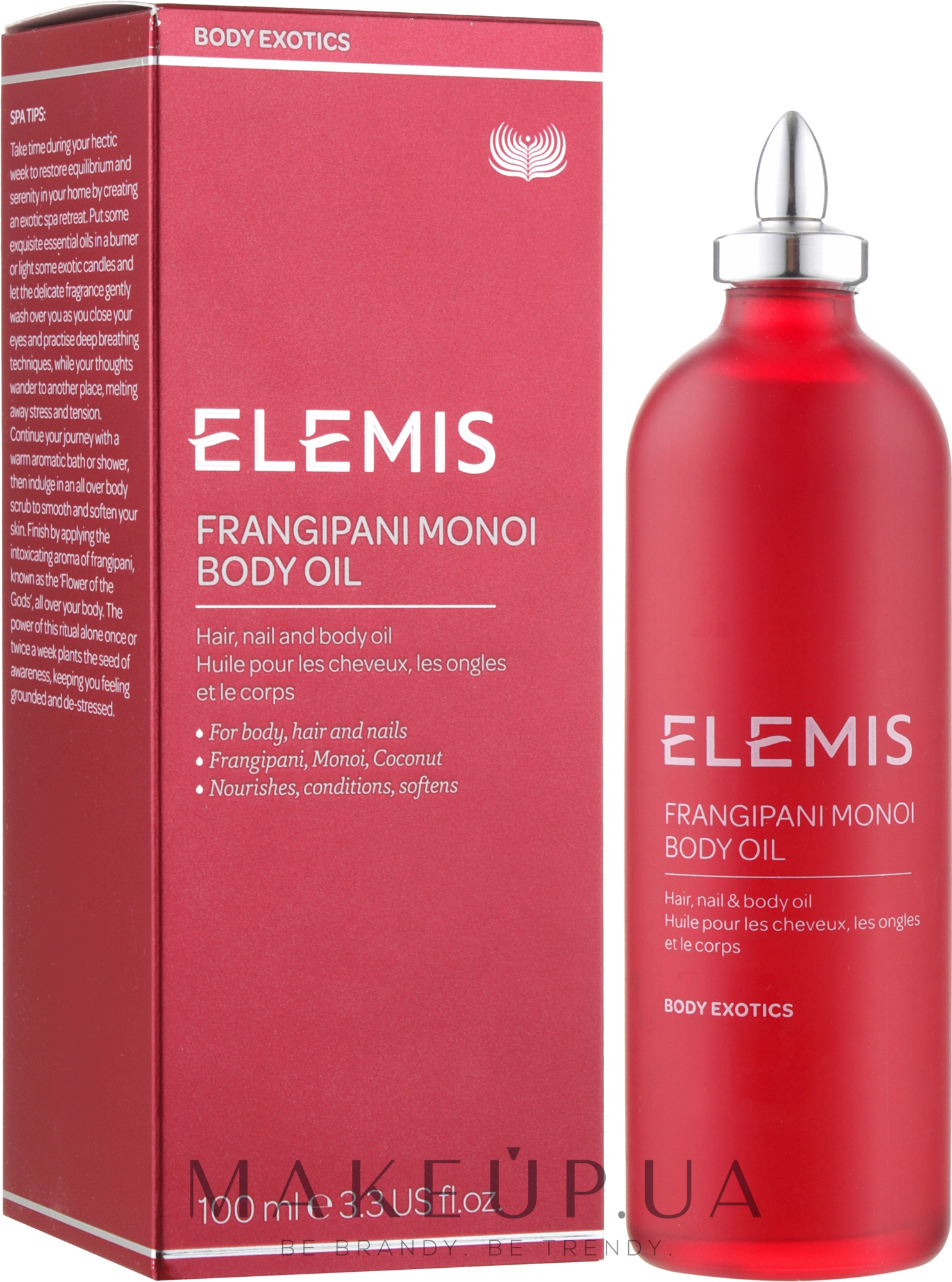 Олія для тіла "Франжипані-моної" - Elemis Frangipani Monoi Body Oil — фото 100ml