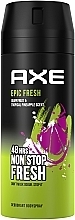 Духи, Парфюмерия, косметика Дезодорант-аэрозоль - Axe Epic Fresh 48H Non Stop Fresh Deodorant Bodyspray