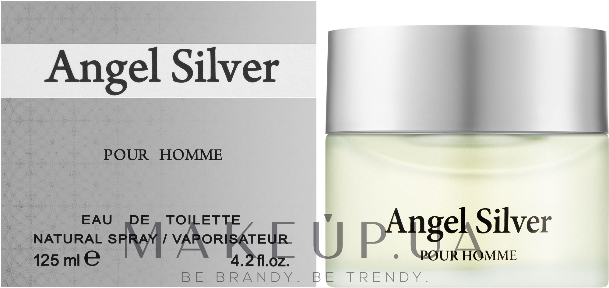 Аромат Angel Silver Pour Homme - Туалетная вода — фото 125ml
