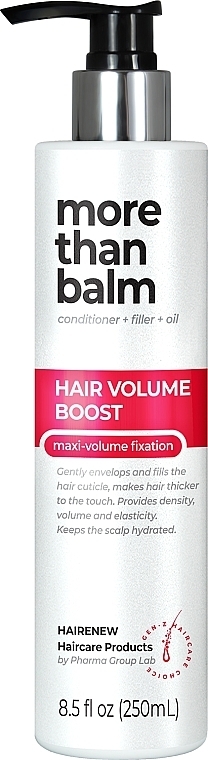 Бальзам для волосся "Maxi-об'єм" - Hairenew Hair Volume Boost Balm Hair — фото N1