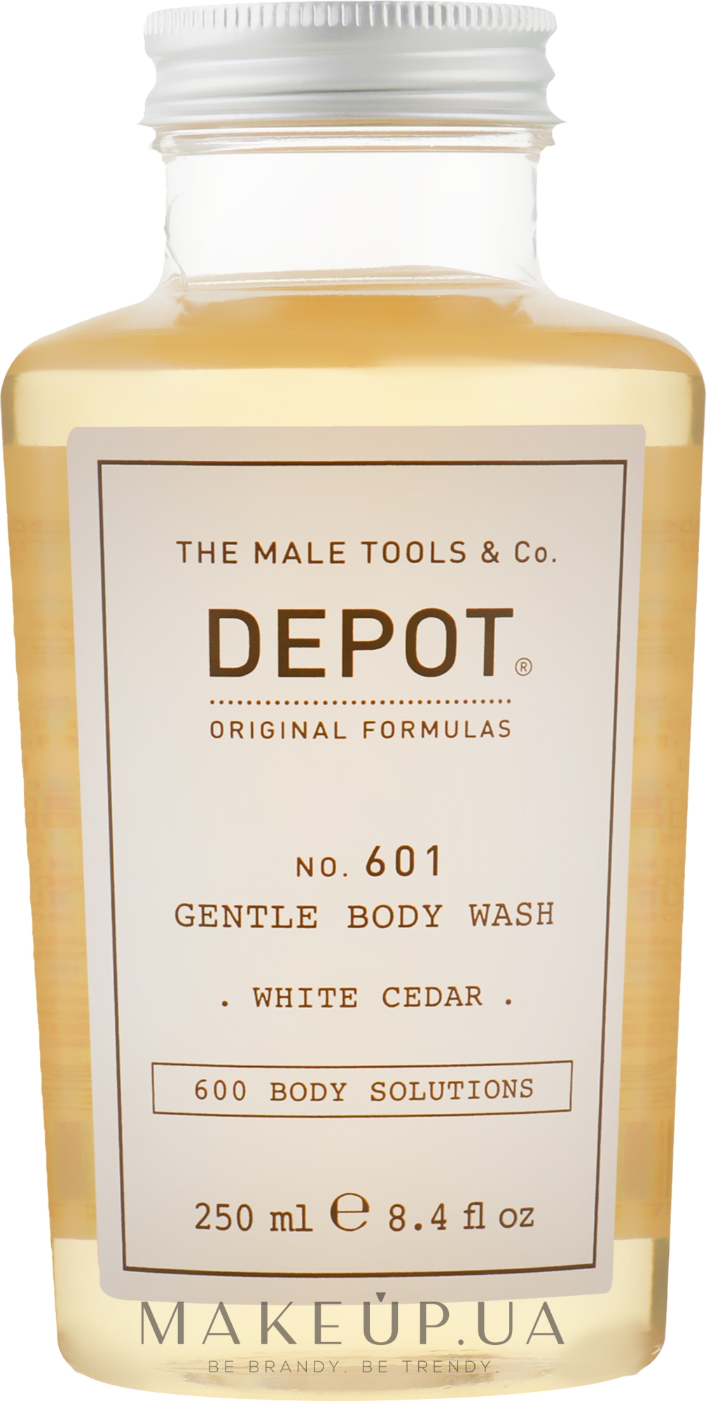 Гель для душу "Білий кедр" - Depot № 601 Gentle Body Wash White Cedar — фото 250ml