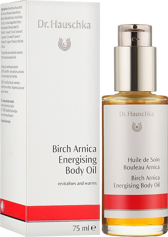 Масло для тела "Берёза и арника" - Dr. Hauschka Birch Arnica Energising Body Oil — фото N2