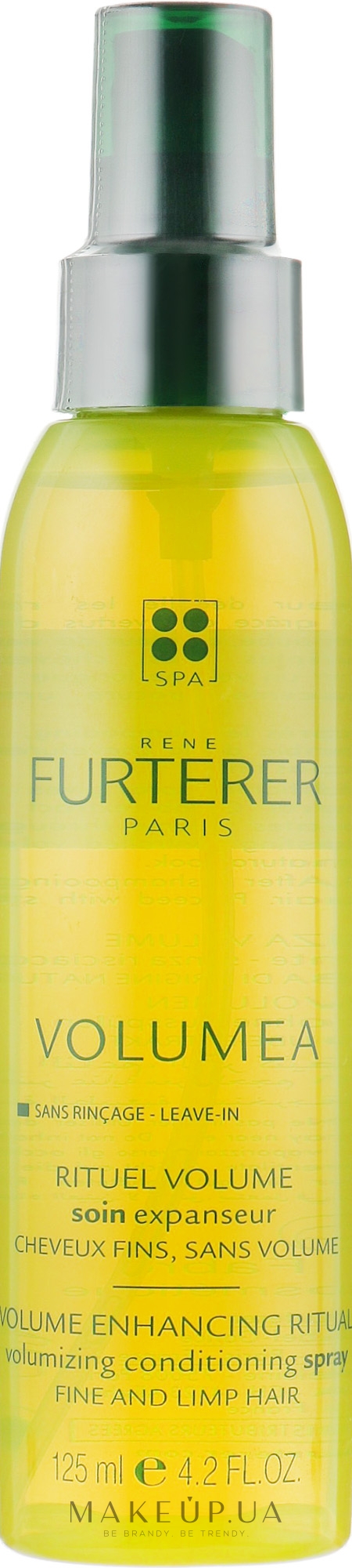 Спрей для объема волос - Rene Furterer Volumea Volumizing Conditioning Spray  — фото 125ml
