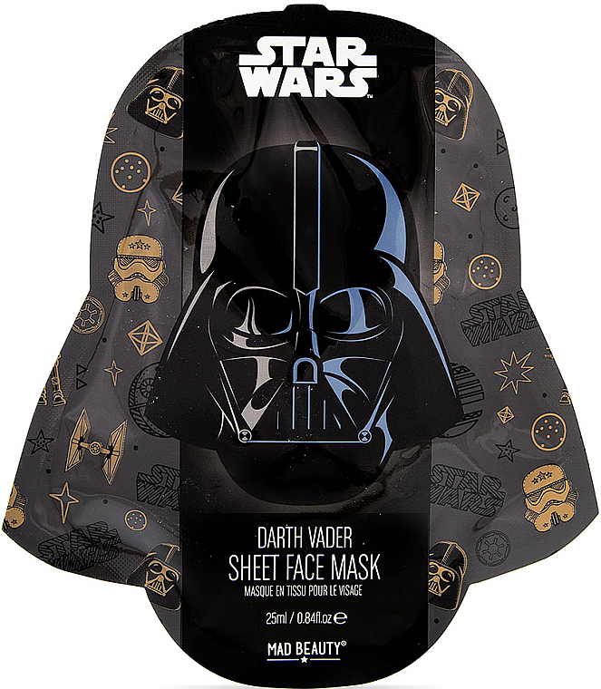 Маска для обличчя - Mad Beauty Darth Vader Face Mask — фото N1