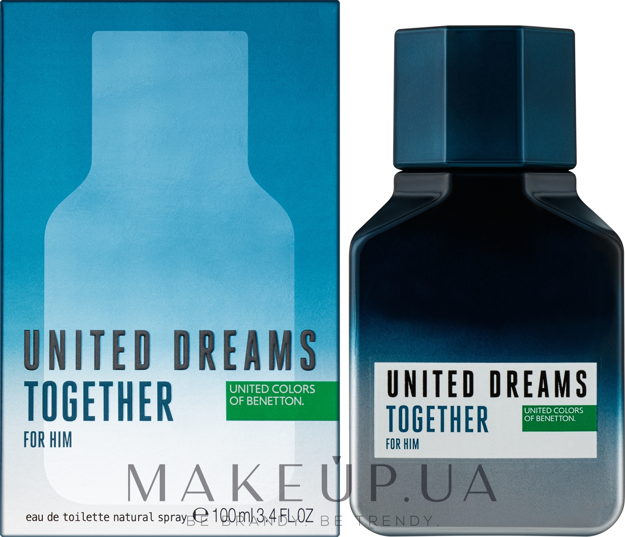 Benetton United Dreams Together - Туалетная вода — фото 100ml