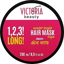 Маска для довгого волосся - Victoria Beauty 1,2,3! Long! Hair Mask — фото N1
