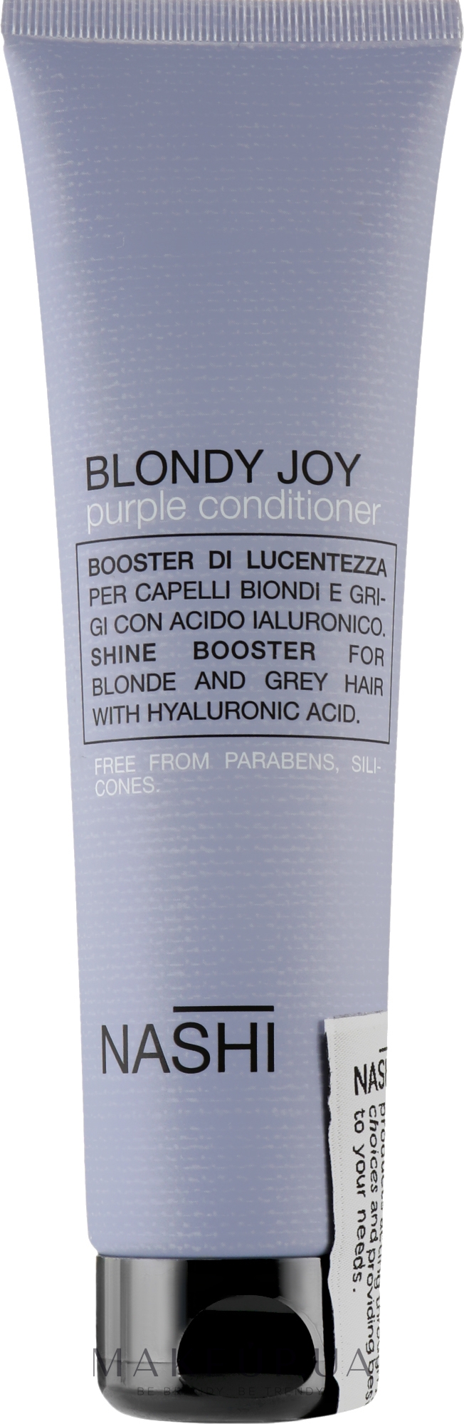 Кондиционер для волос против желтизны - Nashi Argan Blondy Joy Purple Conditioner — фото 150ml
