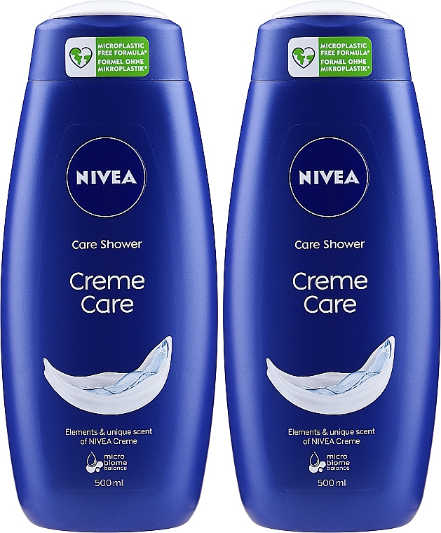 Набор - NIVEA Creme Care (sh/gel/2x500ml) — фото N2