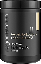 Парфумерія, косметика Маска для волосся "Інтенсивна регенерація" - Mevelle Regeneration Intensive Hair Mask Keratin & Niacynamide